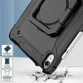 thumbnail image 5 of SaniMore for iPad 10th Generation 10.9" 2022 Kids Case, Multi-Functional Cover with Handle Shoulder Strap & 360° Rotatable Kickstand Pencil Holder Shockproof Protective Shell, Black, 5 of 9