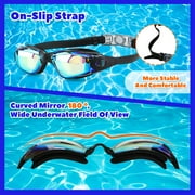 Adult swimming goggles set