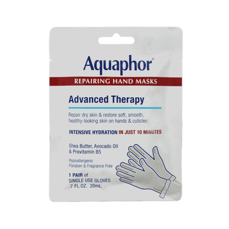 Aquaphor Repairing Hand Mask Advanced Threapy Intensive Hydration 2 Pairs
