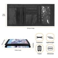 thumbnail image 6 of FUIALDOLG Polyester Fabric Toddler Wallet with Cute Elephant Print, Portable Lightweight Trifold Pouch for Outdoor and Travel, 6 of 7