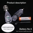 thumbnail image 2 of Cuttlefish Attracting Light Lure Waterproof Night Fishing Lamp Rustproof LED Hook Portable Squid Hook for Sea Freshwater, 2 of 5