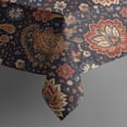 thumbnail image 4 of Pioneer Flower Floral Print Pattern Rectangle Tablecloth 60"x120", Waterproof Polyester Table Cloth, Wipeable Spillproof for Dining Camping Indoor Outdoor, 4 of 6