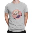 thumbnail image 1 of Camiseta de gato para hombre Neco Arc Creative Cotton Tees Camisetas de manga corta con cuello redondo Tops de verano, 1 of 7