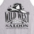 thumbnail image 2 of Instant Message - Wild West Saloon - Men's Jersey Tank Top, 2 of 5