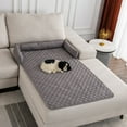 thumbnail image 4 of Guardoinrt Polyester Pet Sofa Mat Suitable For All Breeds Pet Feel At Home Soft And Comfortable Multifunctional black, 4 of 6