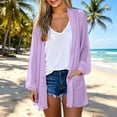 thumbnail image 7 of Meichang Sheer Cardigans for Women Summer Light Weight Long Sleeve Kimono Cardigan Open Front Chiffon Cover Ups Casual Resort Wear with Pockets, 7 of 7