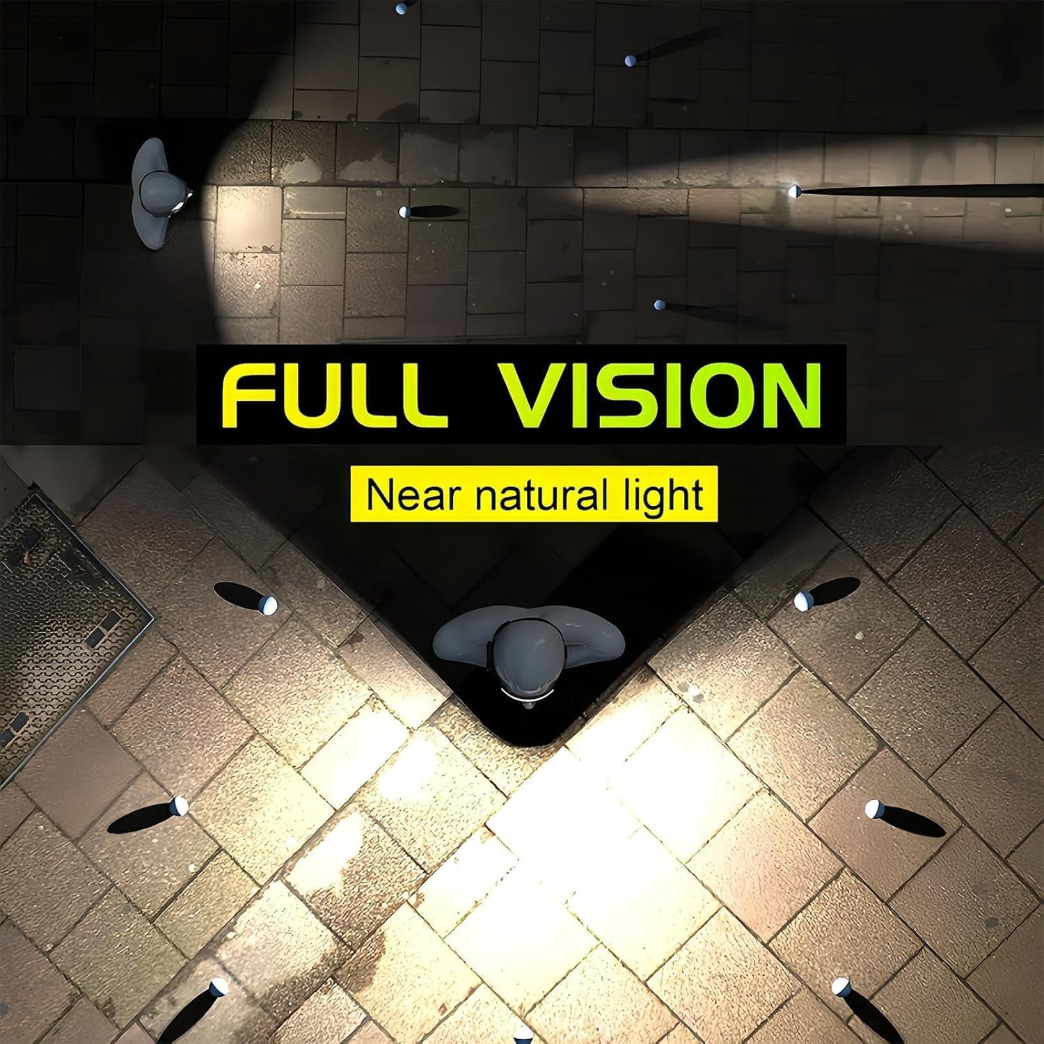 Headlamp 4 PCS, 230° Wide Beam Head Lamp, Motion Sensor LED Rechargeable, 5 Mode Headlight Flashlight for Camping Fishing Hiking Gear, Bright, and Ideal Hard Hats Forehead Use!