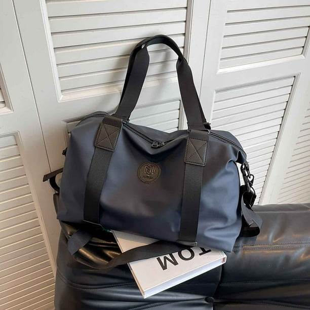Bolsa de viaje | Bolso bandolera con múltiples compartimentos para hombre y mujer | Organizador plegable de gran capacidad para equipaje