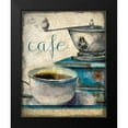 thumbnail image 2 of Allen, Kimberly 12x14 Black Modern Framed Museum Art Print Titled - Cafe Latte 1, 2 of 5
