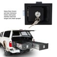 thumbnail image 3 of Tool Box Latch, Heavy Duty Black Toolbox Paddle Lock  for Caravan Truck RV Vehicles Toolbox, 3 of 7