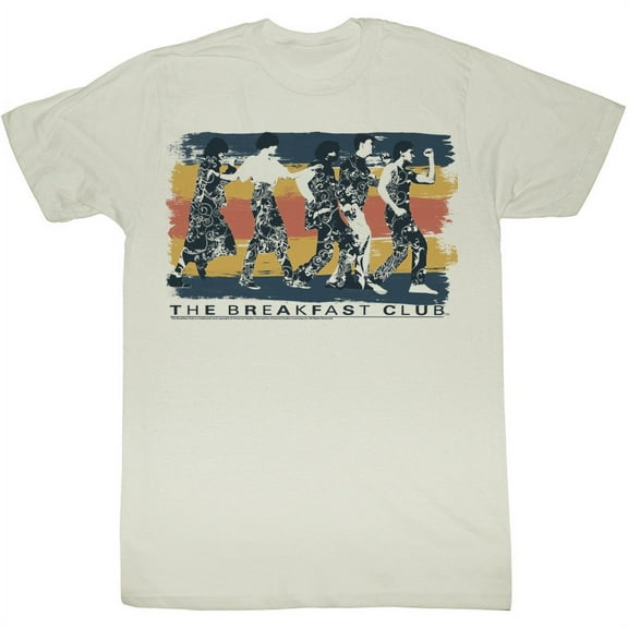 Breakfast Club Movies Dance Away Adult Short Sleeve T Shirt