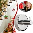 thumbnail image 2 of Suction Hooks, Stainless Steel Vacuum Suction Cup Hooks for Shower, 2025 New No Drill Suction Cup Hooks for Wreaths on Glass, Garland Hanger for Door Frame Wreaths Bathroom Window Mirrors, 2 of 9