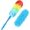 24inch-3pcs, variant on Rainbow Static Duster 24inch Reusable Microfiber Electrostatic Dusters with 2 Beandable and Washable Duster Head for Cleaning Home, Office, Car