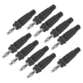 thumbnail image 2 of Terminal de conector banana, 10 piezas/juego, conector banana de 4 mm, adaptador de conector banana, terminales de conector banana de calidad superior, 2 of 8