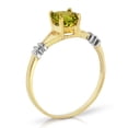 thumbnail image 2 of Galaxy Gold 14K Solid Gold 0.87 Carat Natural Diamond Ring for Women - Yellow Gold Fine Jewelry, 2 of 2