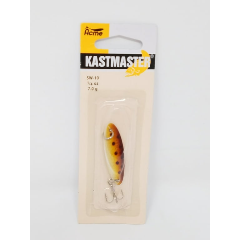 Acme Tackle Kastmaster Fishing Lure Spoon Brown Trout 1/4 oz.