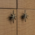 thumbnail image 4 of Zeckos Antique Gold Finish Starburst Drawer Pull Cabinet Knobs Set of 6, 4 of 8