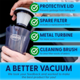 thumbnail image 5 of Thiswork Portable Car Vacuum - Black, 5 of 5