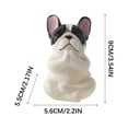 thumbnail image 4 of Teissuly Yoga Puppy Gadget Interesting And Cute Car Home Decoration Decoration Decoration, 4 of 4
