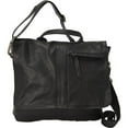 thumbnail image 5 of Sharo Black Leather Cross Body Bag, 5 of 5