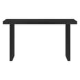 thumbnail image 2 of Evelyn&Zoe Modern/Contemporary 55" Wide Black Grain Console Table, 2 of 5