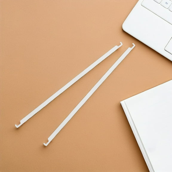 OFFIGAM 10Pcs Office Filing Supplies For File Cabinets Iron Rods - Heavy Duty And Desk Organization