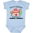 thumbnail image 3 of Inktastic Book My Reservation I'm Going to Grandma and Grandpa's Boys or Girls Baby Bodysuit, 3 of 5