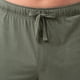 thumbnail image 3 of Pantalón para dormir de punto Fruit of the Loom para hombre, color verde oscuro, 3 of 5
