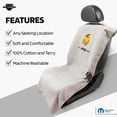 thumbnail image 3 of Seat Armour SA100JEPSFG Jeep Grey Smiley Face Seat Cover, 3 of 6