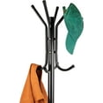 thumbnail image 4 of Mind Reader Freestanding Coat Rack, Multi-Tier Organizer for Office and Entryway, Metal, Black, 4 of 7