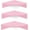Pink, variant on Corner Shelf Wall Mount, Set of 3 Corner Floating Shelves with Cable Hole, 3 Tier Wood Corner Hanging Shelves, Living Room Bedroom Bathroom, Pink