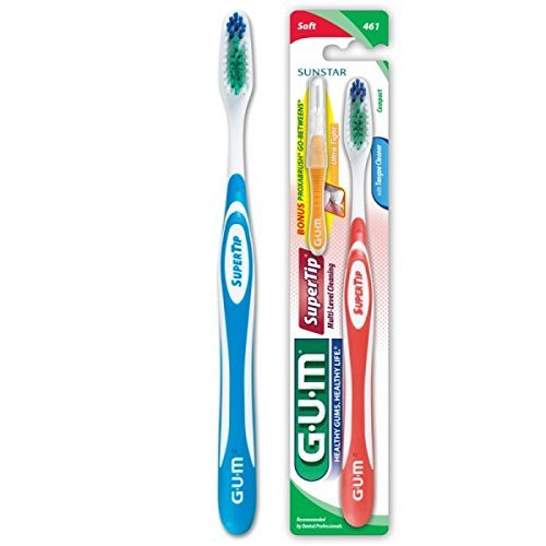 GUM Super Tip Toothbrush Soft Compact