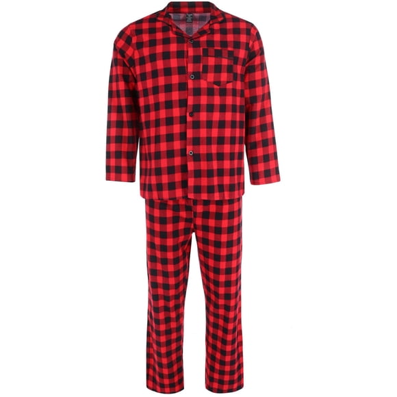 Wanted 100% Cotton Flannel Long Pajama Set (Men's)