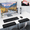 Black, variant on Desk Edge Cushion with Non-Slip Memory Foam Support, Ergonomic L-Shaped Arm Rest Pad for Laptop Desk, Gaming Setup and Office Work