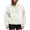 #01-White, variant on Women Sherpa Pet Carrier Hoodie, Plush Kangaroo Pocket Pullover for Small Dog Cat