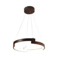 thumbnail image 1 of Lámpara colgante LED 3000K, acabado café oscuro, 30W, 1 of 5