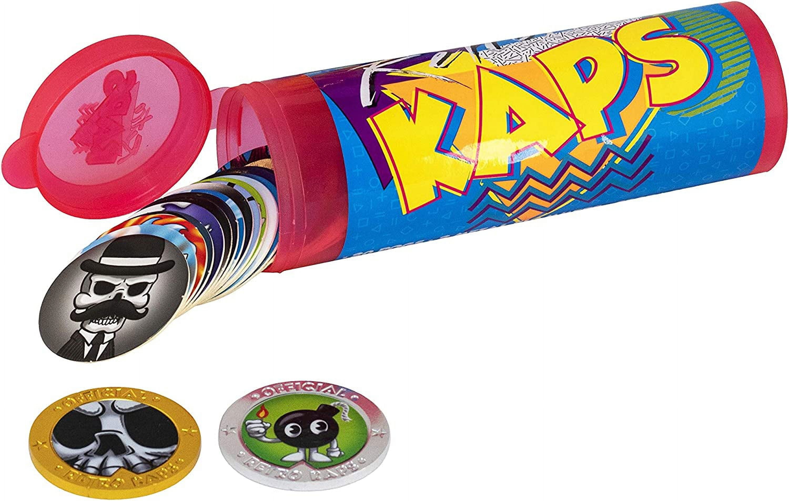 Pog Retro Kaps Game Ultimate Storage Tube Set of All 5 Colors