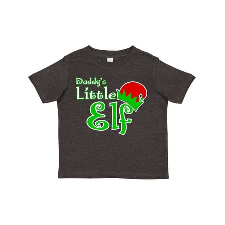 

Inktastic Daddy s Little Elf Gift Toddler Boy or Toddler Girl T-Shirt