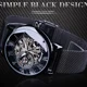 thumbnail image 2 of Reloj Casual Mecánico Con Correa De Malla Hueca De Forsining, 2 of 8