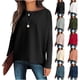 thumbnail image 2 of Suéter de manga de murciélago de gran tamaño para mujer con hombros descubiertos, jersey de punto para otoño e invierno, cálido y básico, 2 of 5