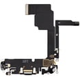 thumbnail image 3 of Replacement Charging Port Flex Cable Compatible For iPhone 15 Pro (Premium) (Black Titanium), 3 of 5