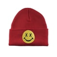 thumbnail image 1 of Gravity Threads Bonnet Visage Souriant - Œil Croisé - Rouge, 1 of 2