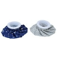 thumbnail image 4 of Ice Cold Bag, 2pcs Relieve Pain Empty Ice Bag Large Opening Cold Hot Compress  for Forehead for Home Use, 4 of 8