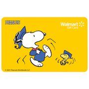 Peanuts Grad Dance Walmart eGift Card
