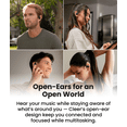 thumbnail image 3 of Cleer ARC 4 Open-Ear Sport Headphones with Dolby Audio & THX Certified Sound, IPX7 Waterproof Workouts & Running Sport Earbuds, 32H Playtime – Black, 3 of 11