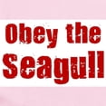 thumbnail image 2 of CafePress - Obey The Seagull Infant Bodysuit - Baby Light Bodysuit, Size Newborn - 24 Months, 2 of 4