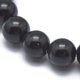 thumbnail image 3 of 10 pulseras curativas con cuentas de piedra negra, elásticas, de 8 mm, energéticas, para mujeres y hombres, joyería, regalos de cumpleaños., 3 of 3