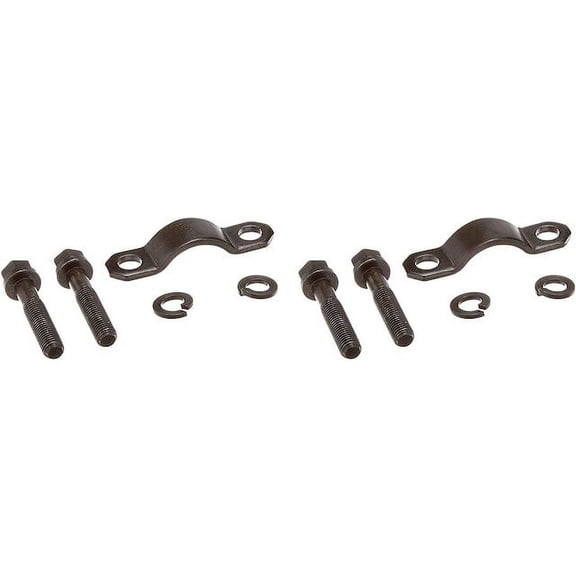 U Joint Strap Kit - Compatible with 2001 - 2016 Chevy Silverado 2500 HD 2002 2003 2004 2005 2006 2007 2008 2009 2010 2011 2012 2013 2014 2015