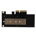 thumbnail image 1 of Tarjeta Adaptadora PCIE 3.0 X 4 NVMe Con Mejora De Señal Integrada, Diseño GEN3 Para NVMe M.2 SSD, Compatible Con Ranuras PCIE X 4 X 8 X 16, Actualización De Disco Duro A PCIE, 1 of 7