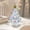 Sky Blue, variant on Glass Christmas Tree,Mini Small Tabletop Crystal Christmas Tree Figurines Home Decor,Collectible Art Glass Christmas Tree Statue for Bedroom, Collector's Item